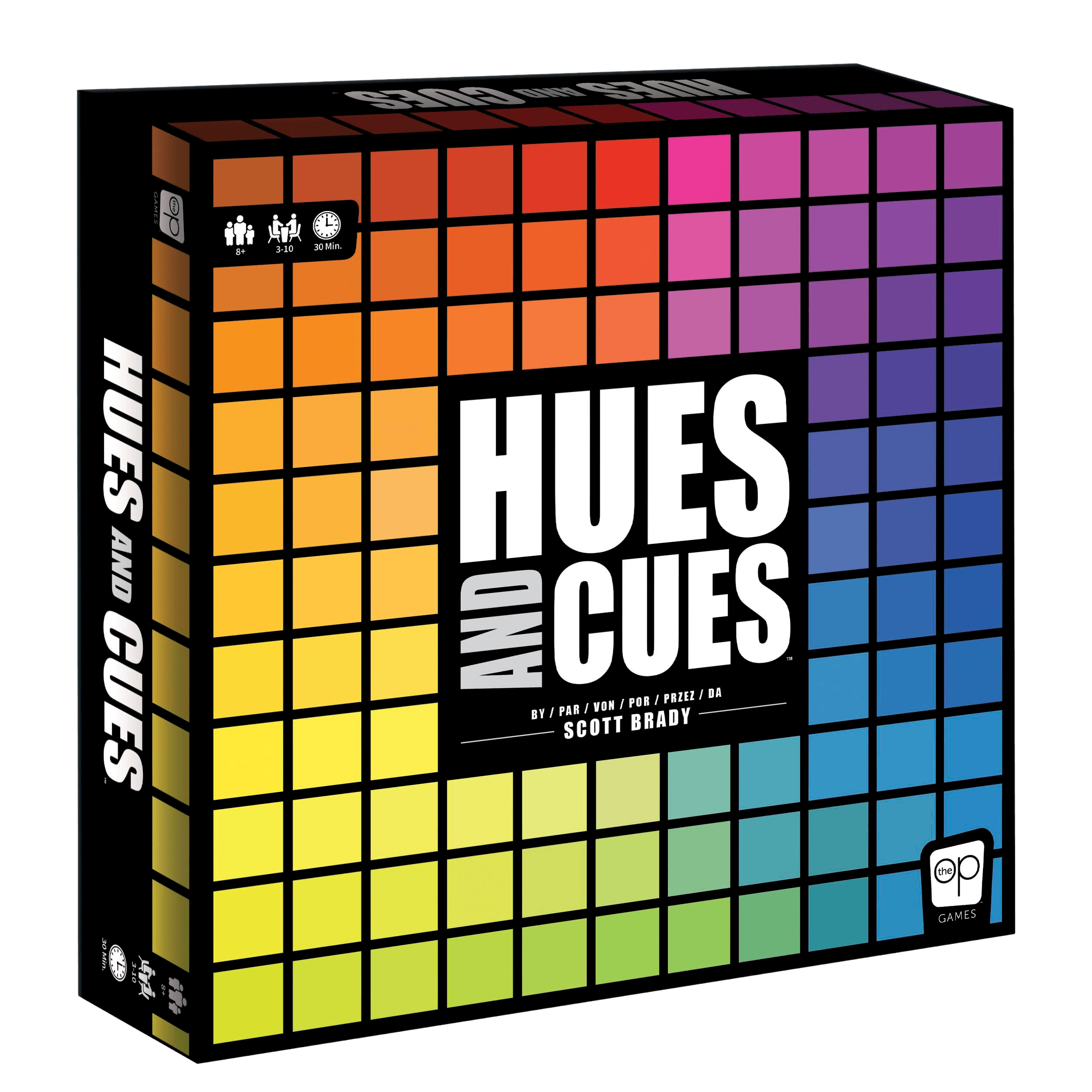 Hues and Cues Board Game - Color Guessing Party Game