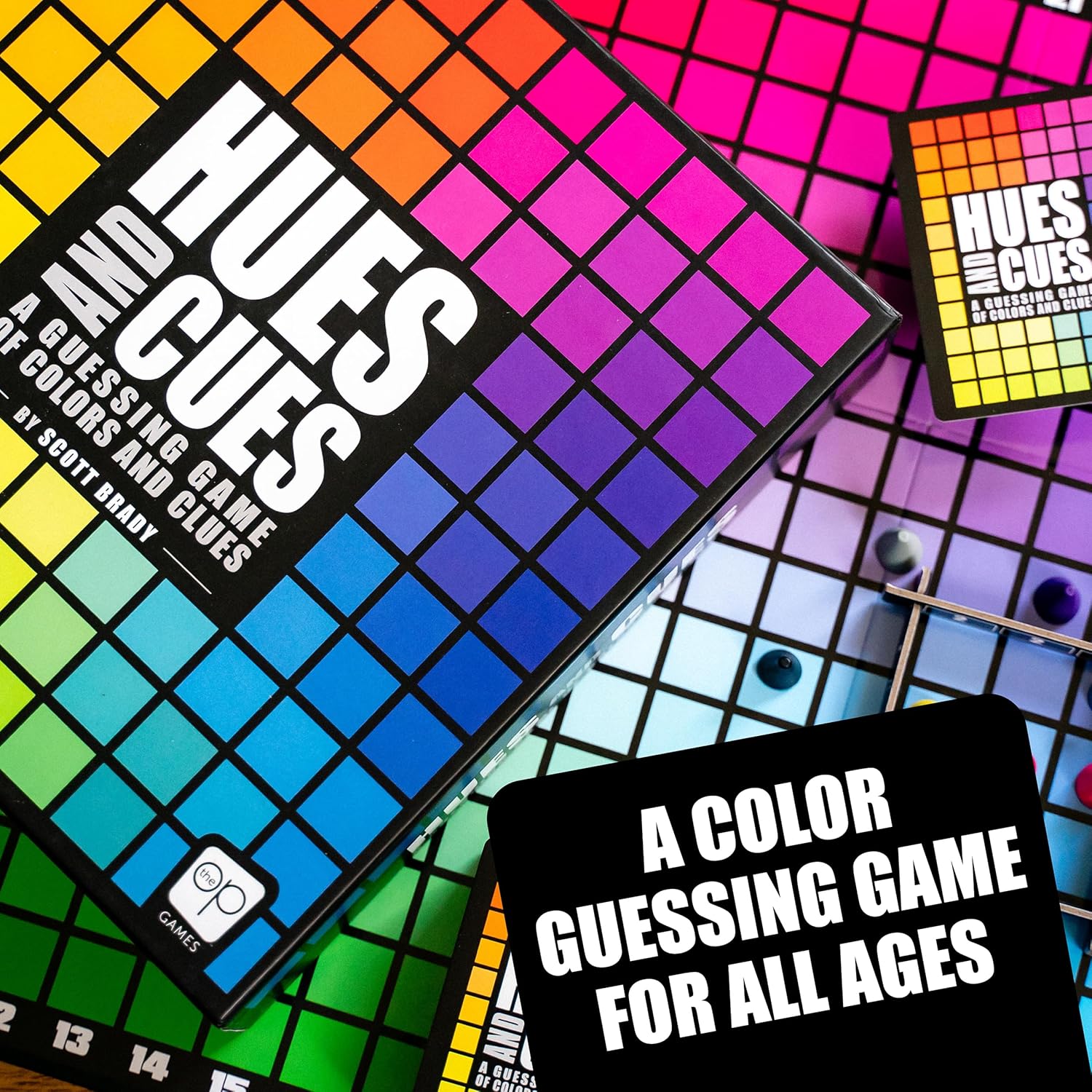 Hues and Cues Game Board