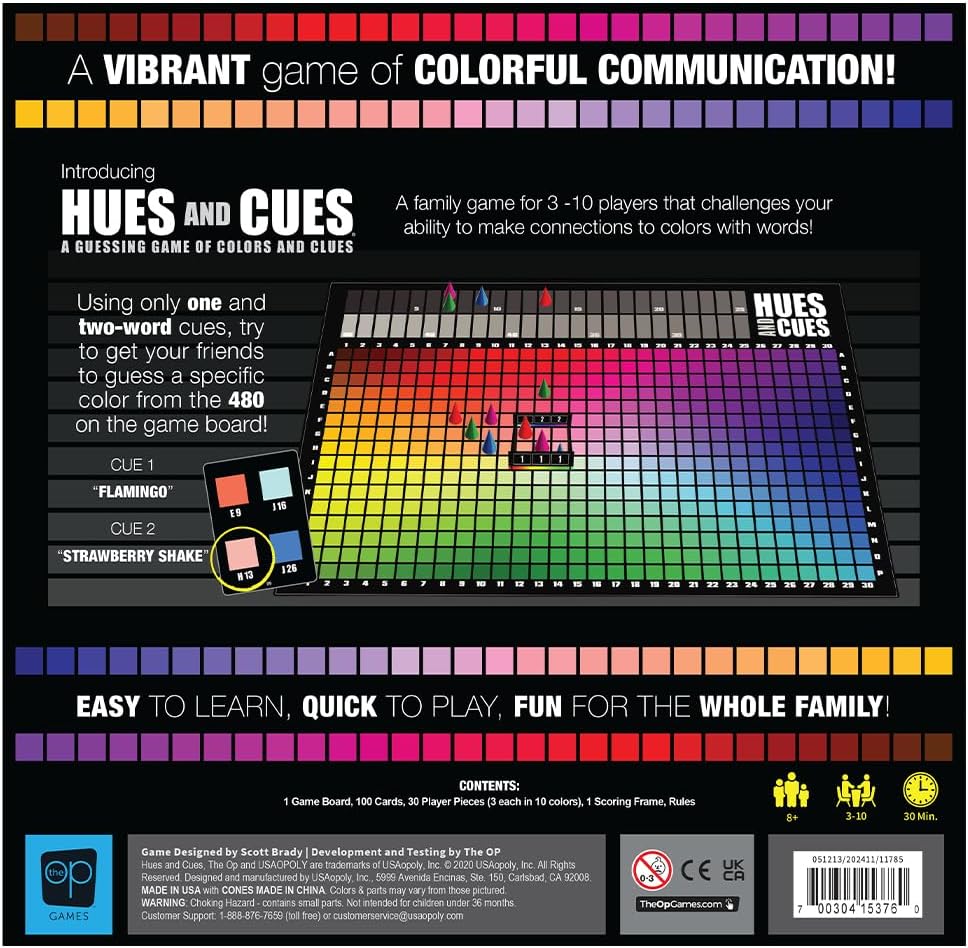 Hues and Cues Full Setup